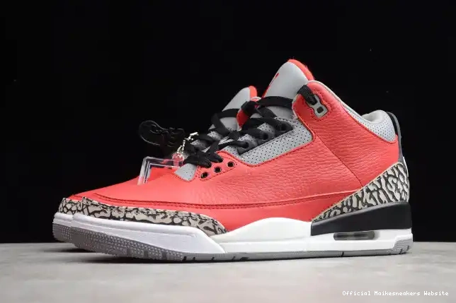 Official Maikesneakers CK5692-600 Air Cement Jordan 3 Red 0419